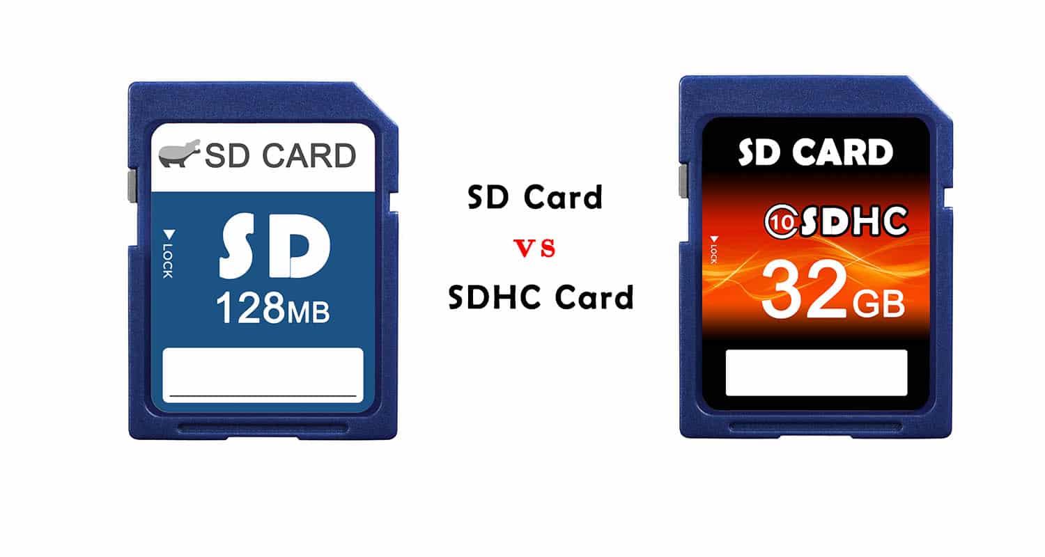 SD Card vs SDHC